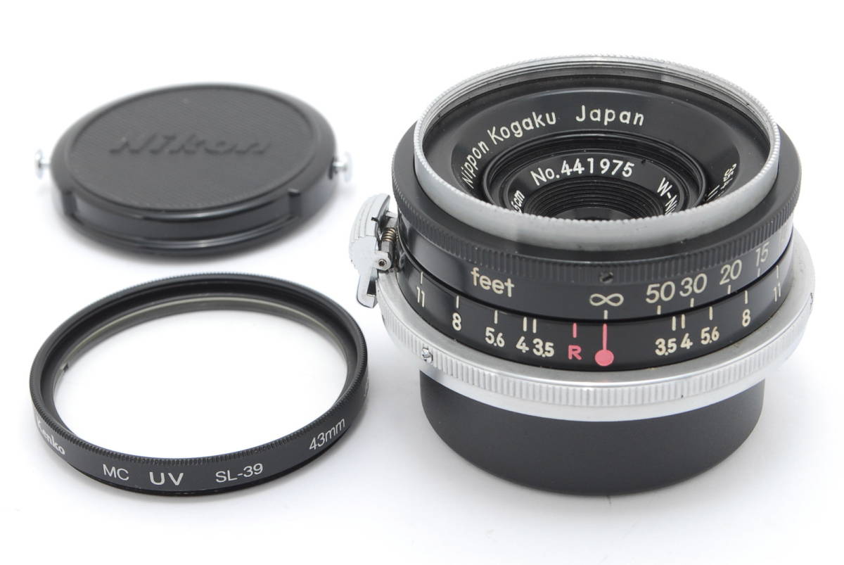 W-NIKKOR F3.5の値段と価格推移は？｜8件の売買データからW-NIKKOR F3