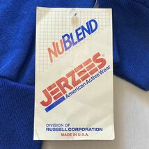 デッドストック DEADSTOCK ビンテージ スウェット VINTAGE SWEAT 80's アメリカ製 USA製 JERZEES ジャージーズ XLサイズ フラッシャー付き_画像4