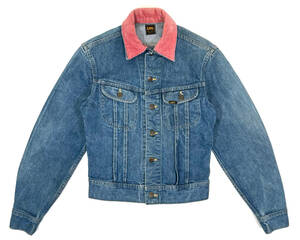 USA製 1970s Lee Denim jacket S程度 Indigo ヴィンテージ リー デニムジャケット Gジャン インディゴ ユニオンチケット