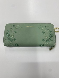 ★美品 CROCODILE モスグリーン 長財布♪♪