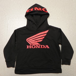 [Размер 120] Гу Х Хонда Ге Х х Honda Collaboration Hoody Sweat Parker ★ Пуловер Parker Black ★ B