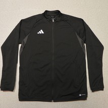 美品 ★ 大きいサイズ 2XL ★ adidas アディダス ジップアップ ジャージ トップス 黒 ブラック アディダスジャージ AEROREADY ★b_画像1