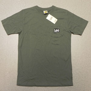 定価3900円＋税 未使用品 リー Lee ポケット付 半袖 Ｔシャツ XSサイズ オリーブ系 即決 ★d