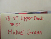 ★バスケットボールカード Michael Jordan 98-99 Upper Deck #169 即決!!_画像3