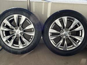 ★NISSAN ニッサン Y51 HY51 フーガ 純正 フーガ タイヤ＋ホイール REGNO GR-XI 245/50 R18 18×8.0J+43 5H PCD114.3