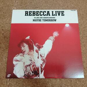 予|LD レベッカ[Rebecca]｜REBECCA LIVE 25TH　DEC. 1985 DHIBUYA KOKAIDO MAYBE TOMORROW [68LH 101]