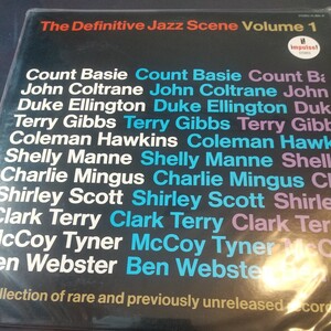 John Coltrane ジョン・コルトレーン Definitive Jazz Scene vol.1 廃盤 名盤 厚ジャケ 美品