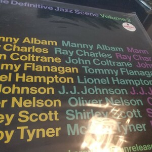 John Coltrane ジョン・コルトレーン Definitive jazz Scene vol.2 廃盤 名盤 厚ジャケ 美品