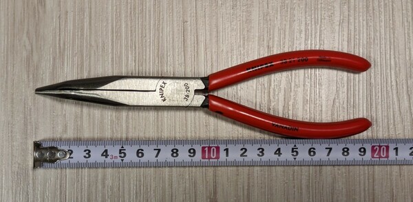 クニペックス【KNIPEX】200㎜3821-200 メカニックプライヤー　新品未使用　ラジオペンチ★在庫あり