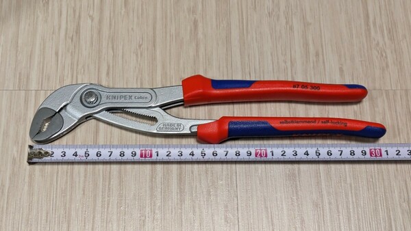 クニペックス【KNIPEX】300㎜8705-300　コブラウォーターポンププライヤー　新品未使用★在庫あり