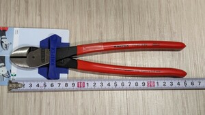 knipeks[KNIPEX]250.7401-250(SB) powerful type . nippers (. line for ) new goods unused * stock equipped 
