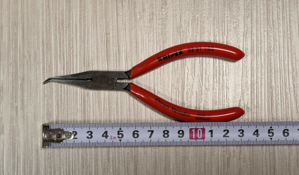 クニペックス【KNIPEX】135㎜ 3231-135 40°先曲アジャスティングプライヤー　新品未使用★在庫あり