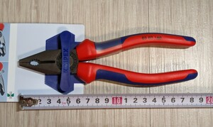 クニペックス【KNIPEX】180㎜ 0302-180 （SB）ペンチ　新品未使用