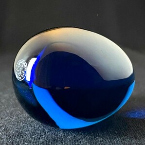 希少 BACCARAT 青い卵 バカラ クリスタル ブルーエッグの画像3