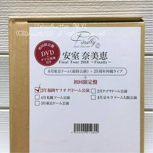  the first times specification new goods immediately shipping Amuro Namie namie amuro Final Tour 2018 ~Finally~ Fukuoka Yahoo auc! dome .. record (DVD) the first times limitation record prompt decision 