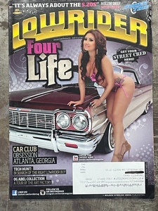 希少 洋書 LowRider Magazine ローライダーマガジン チカーノ Black デイトン LA 2012 Feb