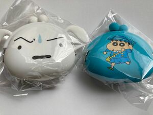 (新品)クレヨンしんちゃん　シリコン　がま口財布セット