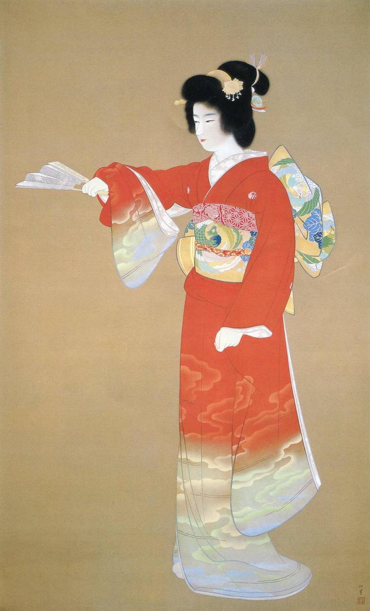 年最新ヤフオク! 上村松園 額の中古品・新品・未使用品一覧