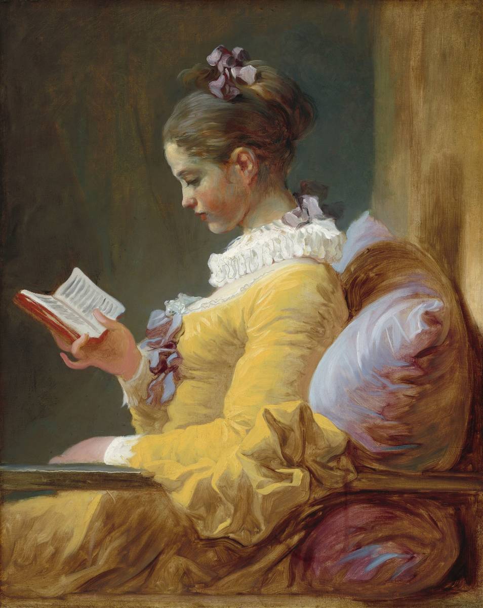 Brand new Fragonard Woman Reading Special technique high quality print Large A3 size No frame Special price 1800 yen (shipping included) Buy it now, Artwork, Painting, others