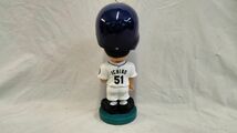 【ボブルヘッド#51】イチロー選手　Forever社製　PLAYER　BOBBLE　バブルヘッド 24*13*10.519_画像4