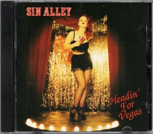 貴重盤 / SIN ALLEY - HEADIN' FOR VEGAS CD / 超極上 Belgium KILLER Gal vocal Hard Edge Rockabilly /4O'Clock Babyカバー / ロカビリー