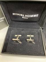 メンズアクセサリー ネクタイピン カフス まとめてセット 中古保管品 / 美品 サンローラン RYKIEL HOMME【1021k-9】_画像2