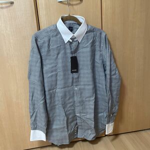 beams 長袖シャツ　beams F ビームス XL 千鳥格子柄　チェック柄