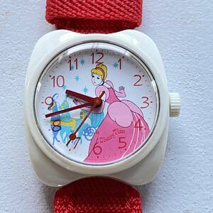 ② DisneyTime ディズニータイム 腕時計 シンレデラ 5000-6010 SEIKO セイコー 長期保管品 現状品 vintage watch プリンセス