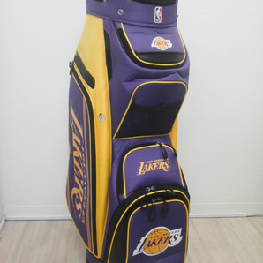 レアモデル！新品未使用品！Team Effort NBA Bucket III Cooler Los Angeles Lakers Cart Bagの画像2