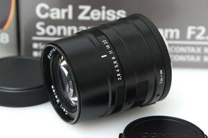 美品｜コンタックス Sonnar T* 90mm F2.8 ブラック コンタックスG用 各種アクセサリー付 γH3344-2A4