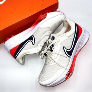 ●新品●NIKE ナイキ Air Zoom Infinity Tour Next％ エアズーム インフィニティ ツアー ゴルフシューズ 箱有 DM8446-041 白オレンジ 28.0