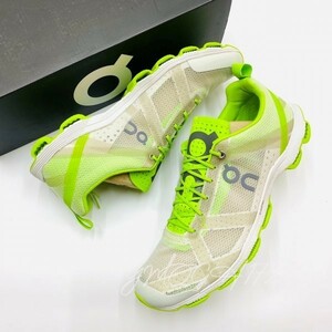 ★新品★On オン Cloud Racer クラウド レーサー ランニング スポーツ シューズ 000007 4306 Silver Lime US12 30.0