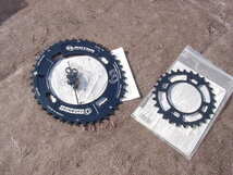 ROTOR CR-Q BCD120/80 Q-RING 42T/28T SRAM対応 新品未使用_画像1