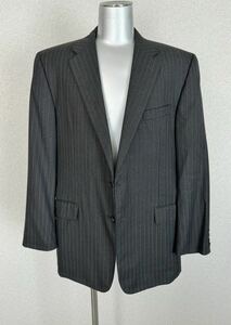 激レア 希少 超美品 Loro Piana 90s Hickey Freeman BARNEYS NEW YORK 別注 オーバー サイズ ストライプ テーラード ジャケット 44 XL相当