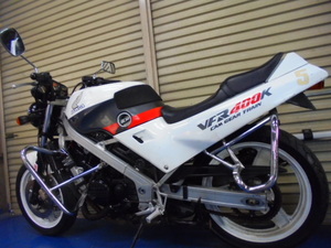 VFR400 NC21 training car not yet registration finished inspection end proof attaching restore base Nagoya ..