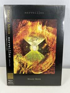 MALICE MIZER merveilles 初回限定BOOK型ケース仕様 マリスミゼル メルヴェイユ Gackt 未開封・保管品