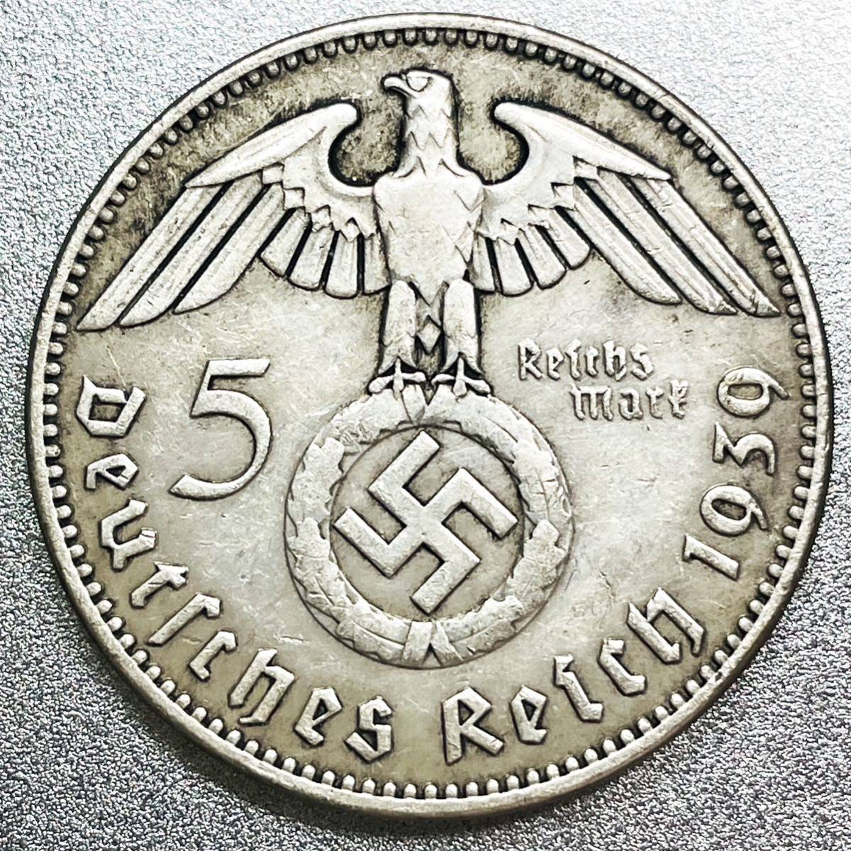 ☆1928 ドイツ ワイマール共和国 3ライヒスマルク銀貨 NGC UNC DETAILS