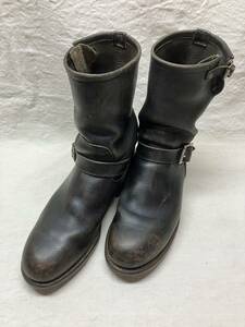 希少！縦羽(PT83初期) 茶芯　RED WING レッドウイング　10ハーフD USED