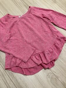 GAP ピンク　トップス　ビジュー　女の子服　90