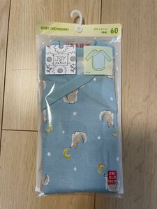 未使用＊UNIQLO＊ボディスーツ 長袖ロンパース コンビ肌着