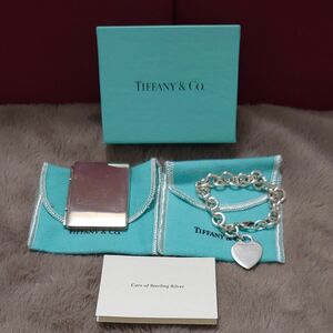 【美品】TIFFANY&Co. ティファニー ブレスレット フォトフレーム セット シルバー925刻印