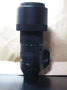  シグマ SIGMA 150-600mm F5-6.3 DG OS HSM Sports ニコン用 　ニコンテレコン1.4と2.0付き　箱・ケース付き