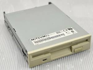 (送料無料) ミツミ MITSUMI D353M3D アイボリー(日焼け有) 内蔵型 フロッピーディスクドライブ PC/AT互換機用 動作確認済 中古品 (管:FD57
