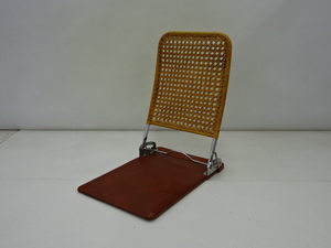 L5-1084 ● 昭和レトロ 折りたたみ座椅子 光製作所 座椅子 和室 座敷
