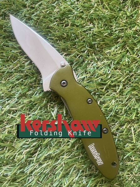 KERSHAW #001 Scallion カーショウ 折りたたみナイフ フォールディングナイフ