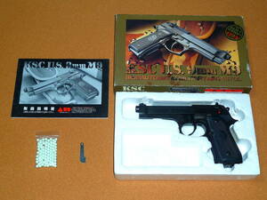 美品 KSC U.S.9mm M9 HW オールヘビーウェイト ALL HEAVY WEIGHT Beretta ベレッタ ガスブローバック ガスガン GBB R8299