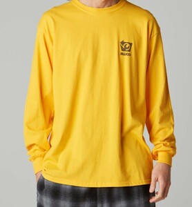 BLUCO WORK GARMENT/ブルコ 1208 PRINT L/S TEE-B-/カラー(GLD)サイズL.新品.税込価格.送料無料