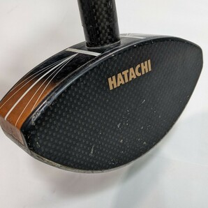 ハタチ HATACHI グラウンドゴルフ クラブ ケース ボールセット 右打ち CARBON FACE HARD HIT GOLF 629g 76cmの画像1