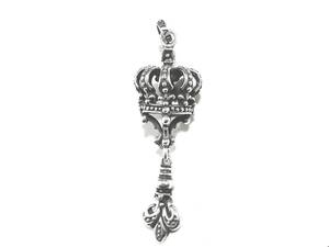 * редкий обычная цена Y72,600 подлинный товар стандартный товар Royal Order Full Coronet Crown w/ FDLkoro сеть Crown flair подвеска с цепью серебряный 925*