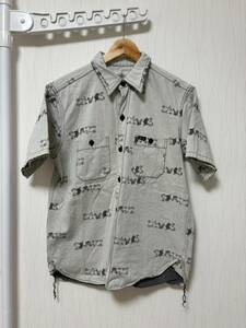 [STUDIO D'ARTISAN] 5340P Jaguar do work shirt L men's stereo . Dio daruchi The n